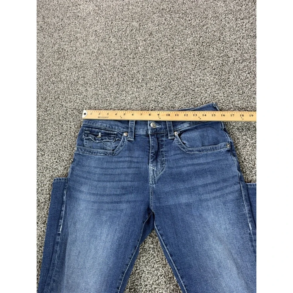 True Religion Rocco Relaxed Skinny Jeans Men's Size 31X27 Blue